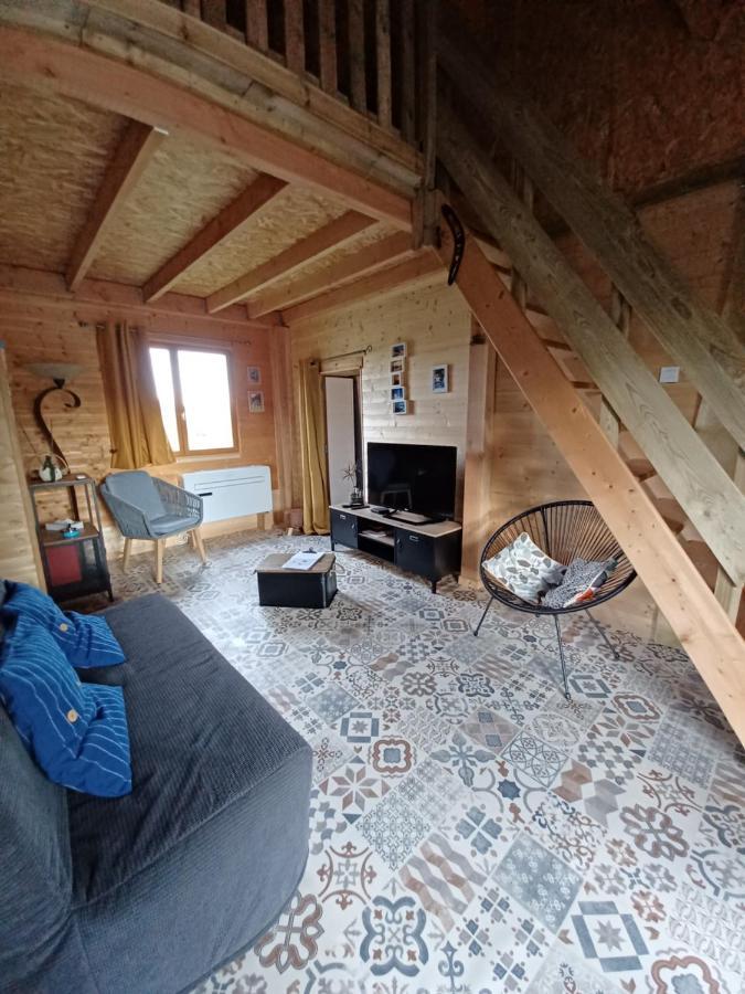 Chalet Chaleureux Avec Parking Garage Motos, Velos La Chapelle-aux-Chasses المظهر الخارجي الصورة
